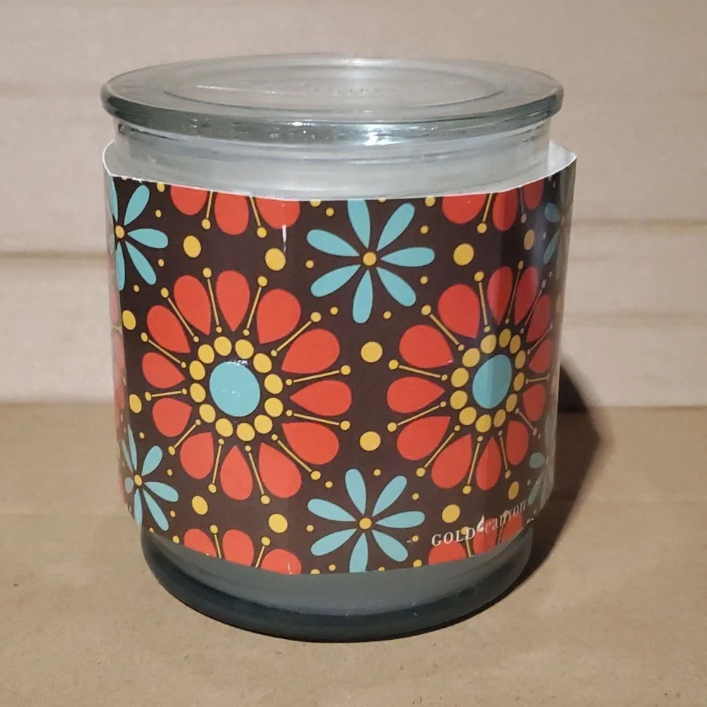CUCUMBER MELON Medium/16 oz two wick‎ Bella jar Gold Canyon candle